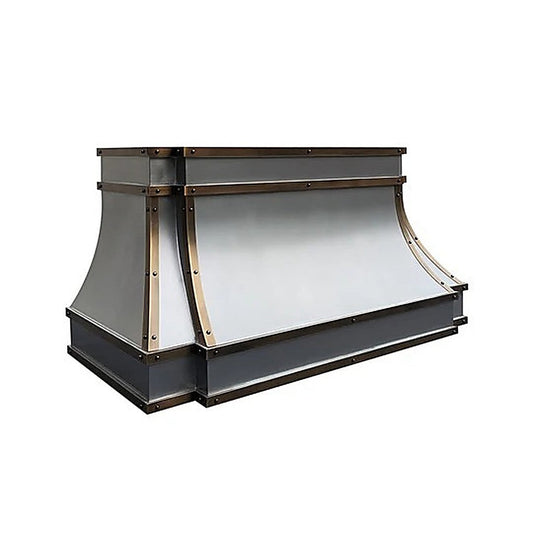 Modern Structured Stainless Steel Vent Hood PS33-M03