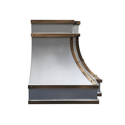 Modern Structured Stainless Steel Vent Hood PS33-M03 — view 2