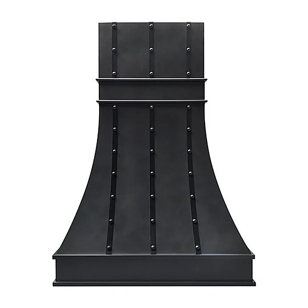 Refine Curved Stylish Black Stainless Steel Kitchen Hood PS7-R08 — view 4