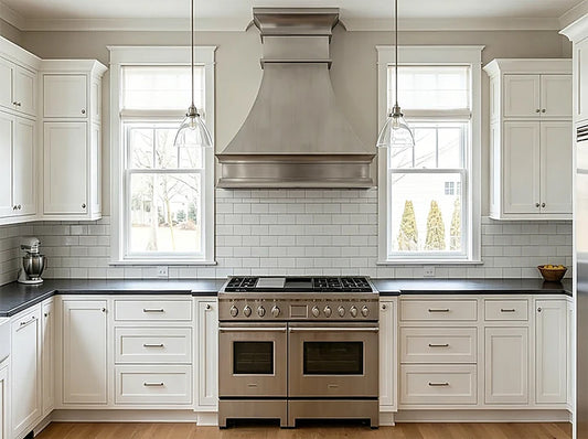 Refined Curve Classic Stainless Steel Kitchen Range Hood PS7-R01