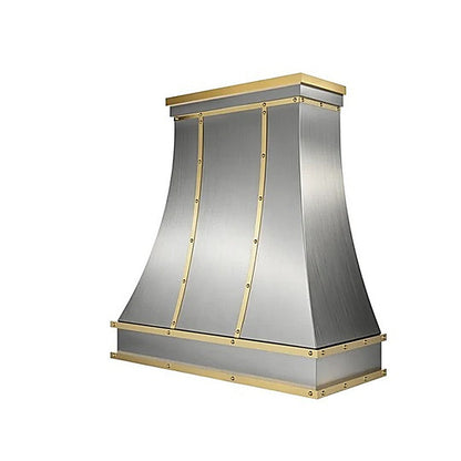 Refined Curve Classic Stainless Steel Kitchen Range Hood PS7-R01 — view 3