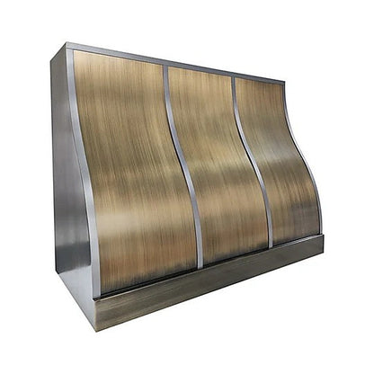 Sleek Flow Under Cabinet Brass Kitchen Hood PB1-E04 — view 2